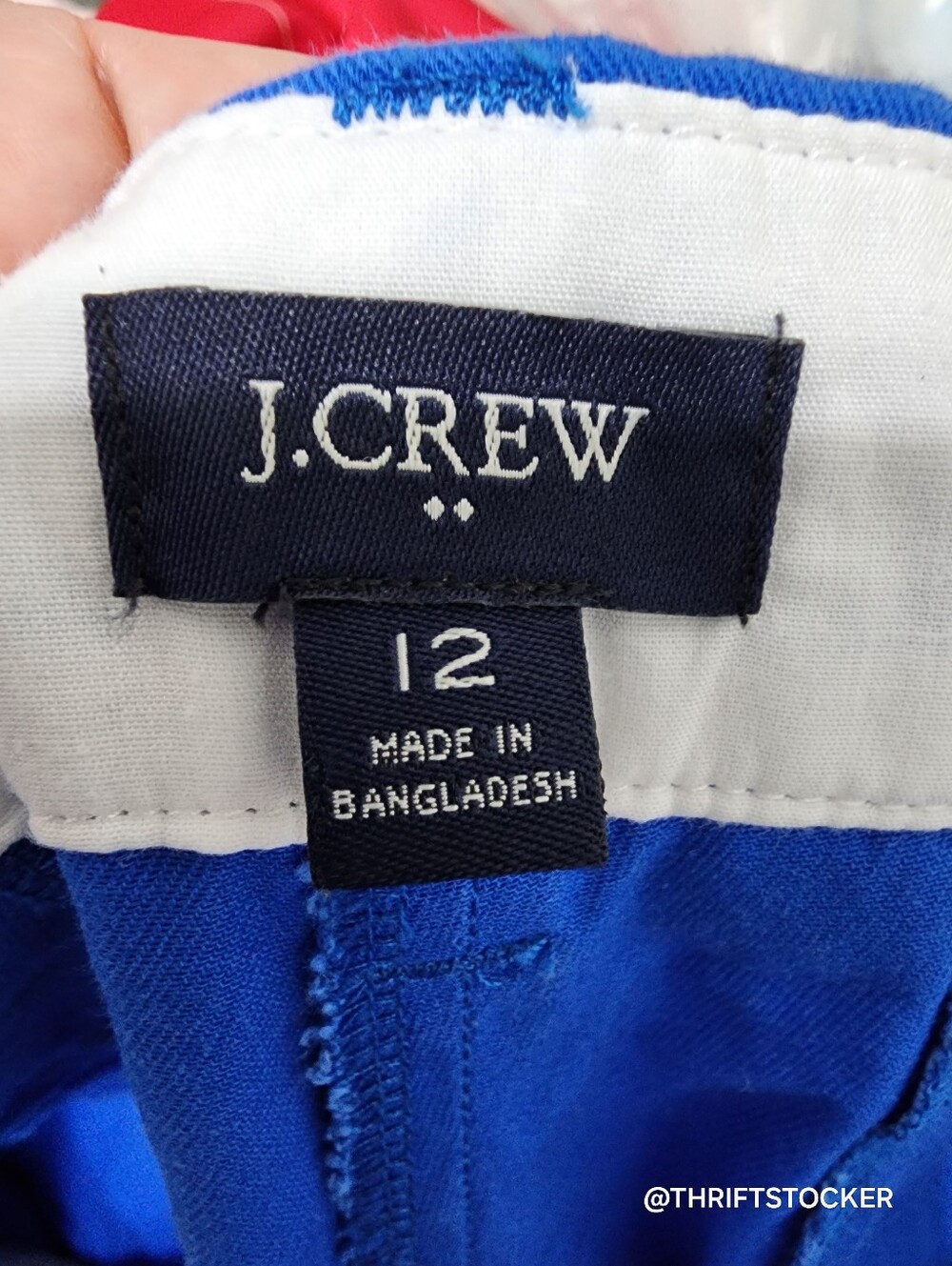 J Crew Blue Chino Shorts - Picture 6 of 7